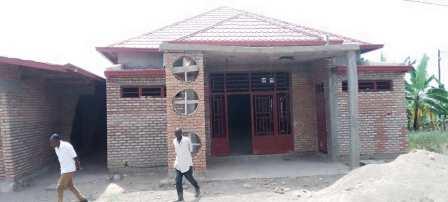 Training room and offices in construction
